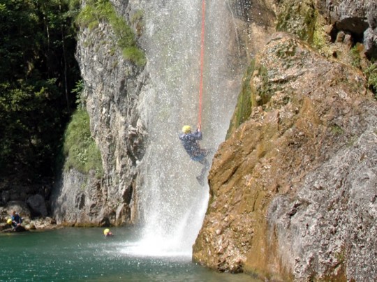 BAC Canyoning Touren