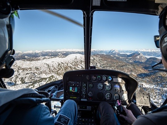 Hubschrauberflug mit Sky Heli 