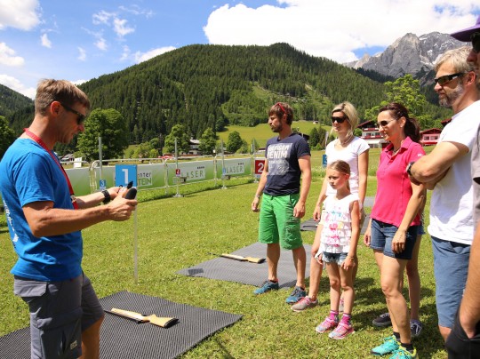 Laserbiathlon