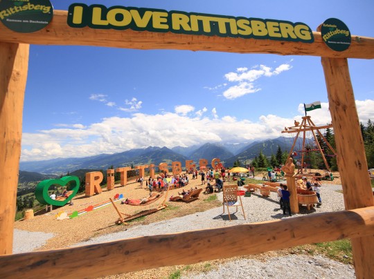 Höhenspielplatz I Love Rittisberg